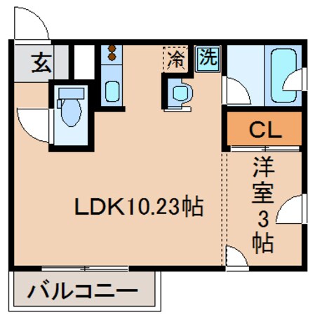 コリドールナカノの物件間取画像